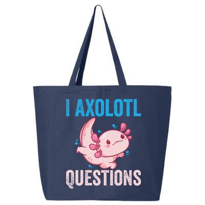 I Axolotl Questions I Axolotl Cute 25L Jumbo Tote
