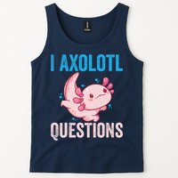 I Axolotl Questions I Axolotl Cute Tank Top