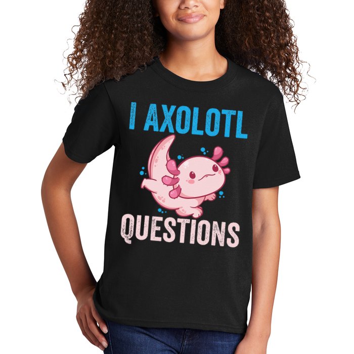 I Axolotl Questions I Axolotl Cute Kids T-Shirt