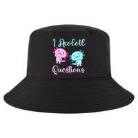 I Axolotl Questions Cute Axolotl For Axolotl Lovers Cool Comfort Performance Bucket Hat