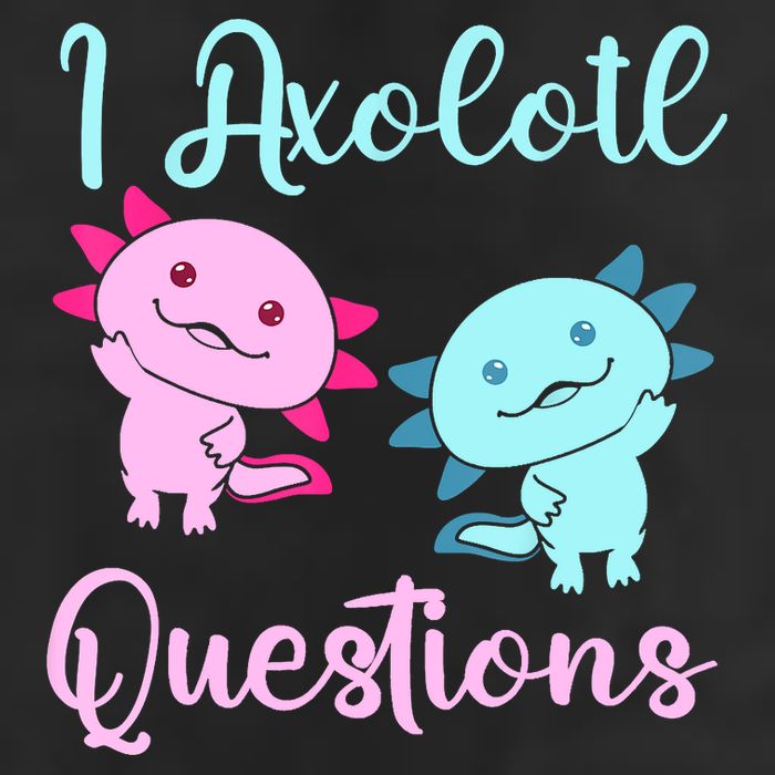 I Axolotl Questions Cute Axolotl For Axolotl Lovers Cool Comfort Performance Bucket Hat
