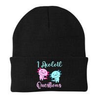 I Axolotl Questions Cute Axolotl For Axolotl Lovers Beanie