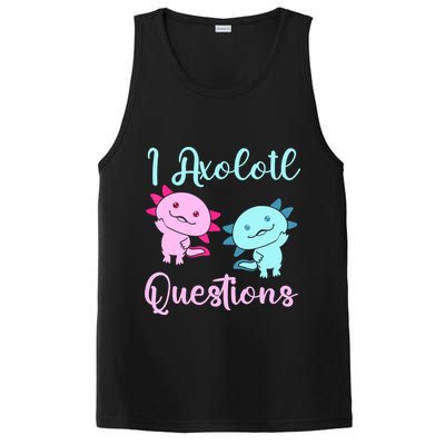 I Axolotl Questions Cute Axolotl For Axolotl Lovers PosiCharge Competitor Tank