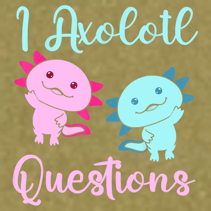 I Axolotl Questions Cute Axolotl For Axolotl Lovers Garment-Dyed Women's Muscle Tee