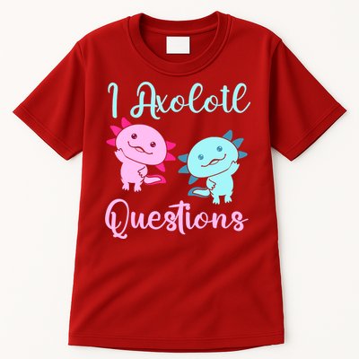 I Axolotl Questions Cute Axolotl For Axolotl Lovers Tall T-Shirt