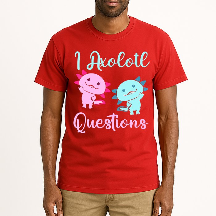 I Axolotl Questions Cute Axolotl For Axolotl Lovers Tall T-Shirt