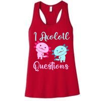 I Axolotl Questions Cute Axolotl For Axolotl Lovers Womens Tank Top
