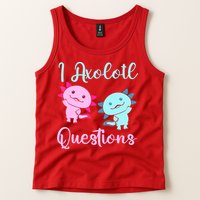 I Axolotl Questions Cute Axolotl For Axolotl Lovers Tank Top