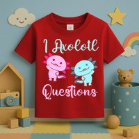 I Axolotl Questions Cute Axolotl For Axolotl Lovers Toddler T-Shirt