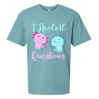 I Axolotl Questions Cute Axolotl For Axolotl Lovers Sueded Cloud Jersey T-Shirt