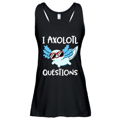 I Axolotl Questions Cute Kawaii Axolotl Anime Girls Ladies Essential Flowy Tank