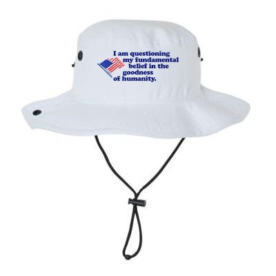 I Am Questioning My Fundamental Belief In The Goodness Legacy Cool Fit Booney Bucket Hat