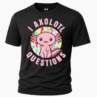 I Axolotl Questions Funny Pink Axolotl Kawaii Performance Shirt