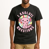 I Axolotl Questions Funny Pink Axolotl Kawaii Tall T-Shirt