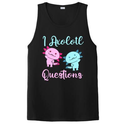 I Axolotl Questions Cute Axolotl For Axolotl Lovers PosiCharge Competitor Tank