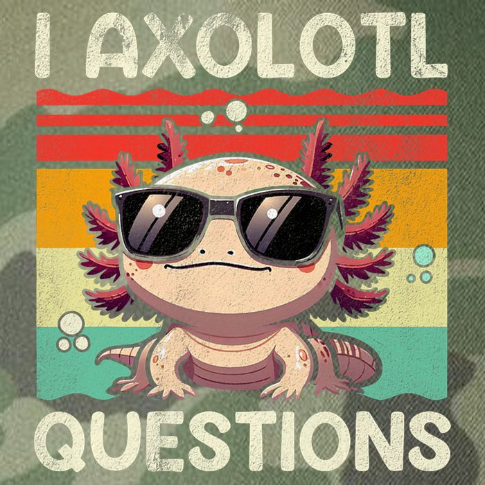 I Axolotl Questions Legacy Tie Dye Trucker Hat