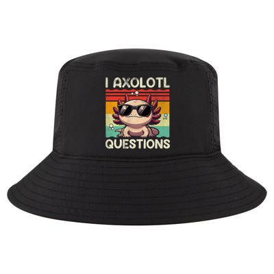 I Axolotl Questions Cool Comfort Performance Bucket Hat