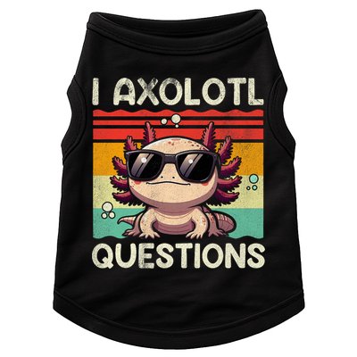 I Axolotl Questions Doggie Tank