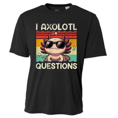 I Axolotl Questions Cooling Performance Crew T-Shirt