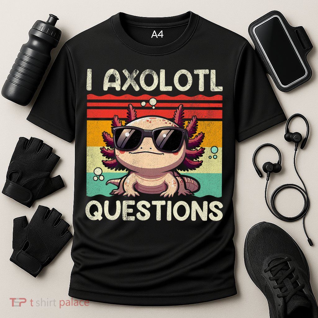 I Axolotl Questions Performance Shirt