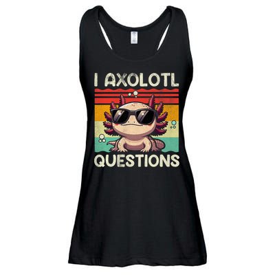 I Axolotl Questions Ladies Essential Flowy Tank