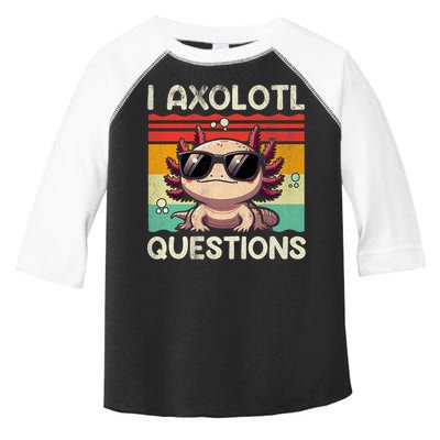 I Axolotl Questions Toddler Fine Jersey T-Shirt