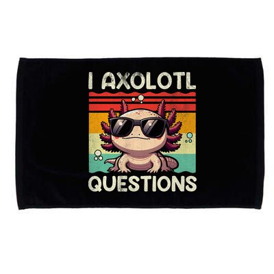 I Axolotl Questions Microfiber Hand Towel