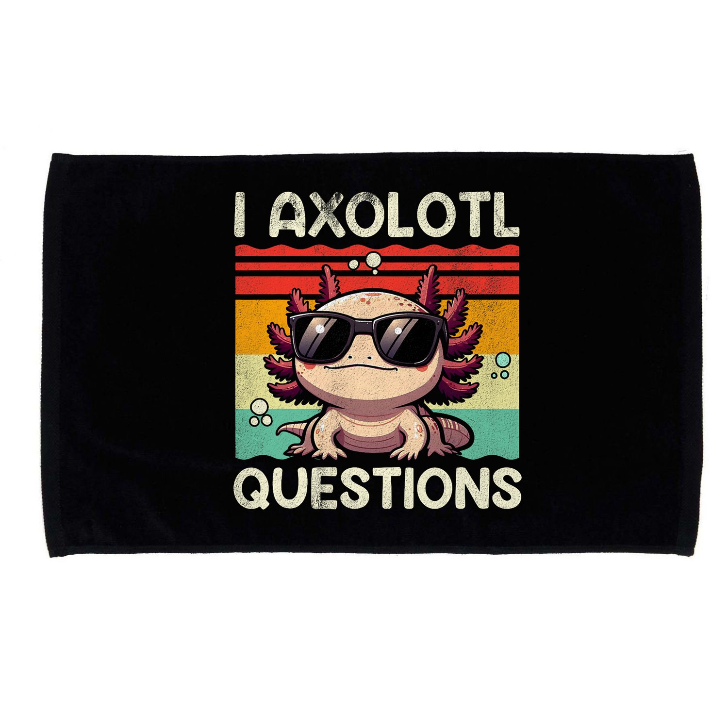 I Axolotl Questions Microfiber Hand Towel