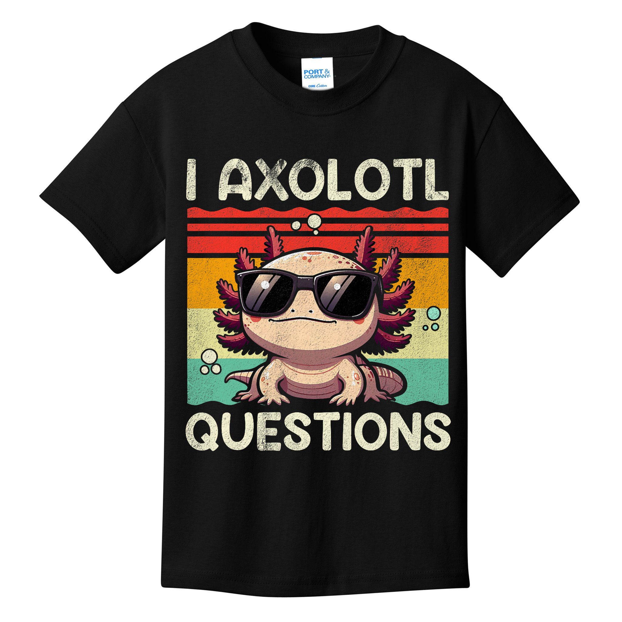 I Axolotl Questions Kids T-Shirt