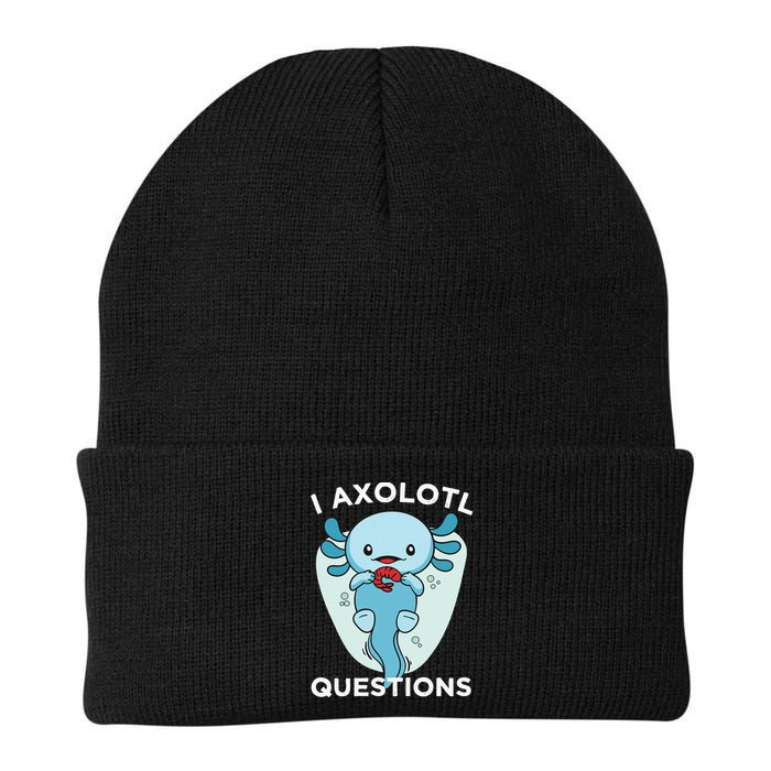 I Axolotl Questions Cute Axolotl Kawaii Beanie