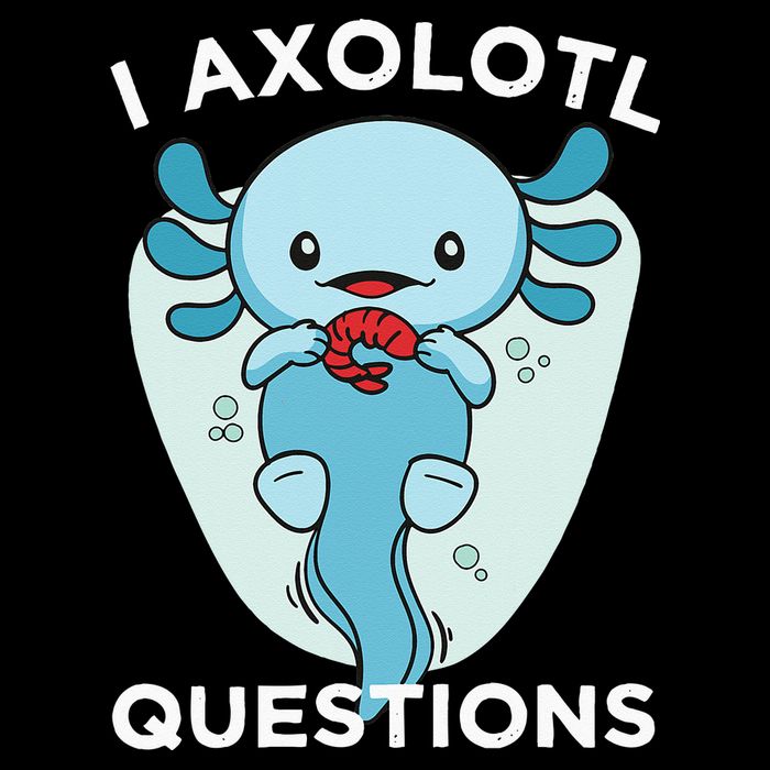 I Axolotl Questions Cute Axolotl Kawaii 16 in Basic Backpack