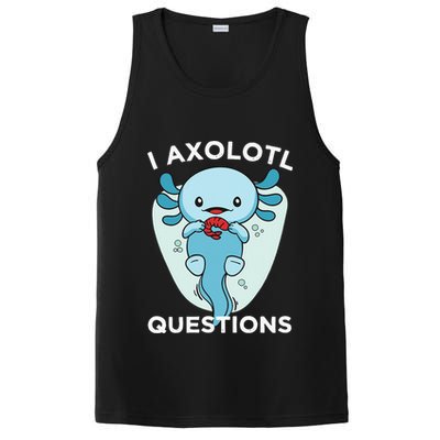 I Axolotl Questions Cute Axolotl Kawaii PosiCharge Competitor Tank