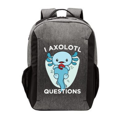 I Axolotl Questions Cute Axolotl Kawaii Vector Backpack