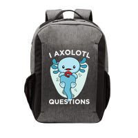 I Axolotl Questions Cute Axolotl Kawaii Vector Backpack