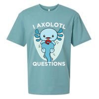 I Axolotl Questions Cute Axolotl Kawaii Sueded Cloud Jersey T-Shirt