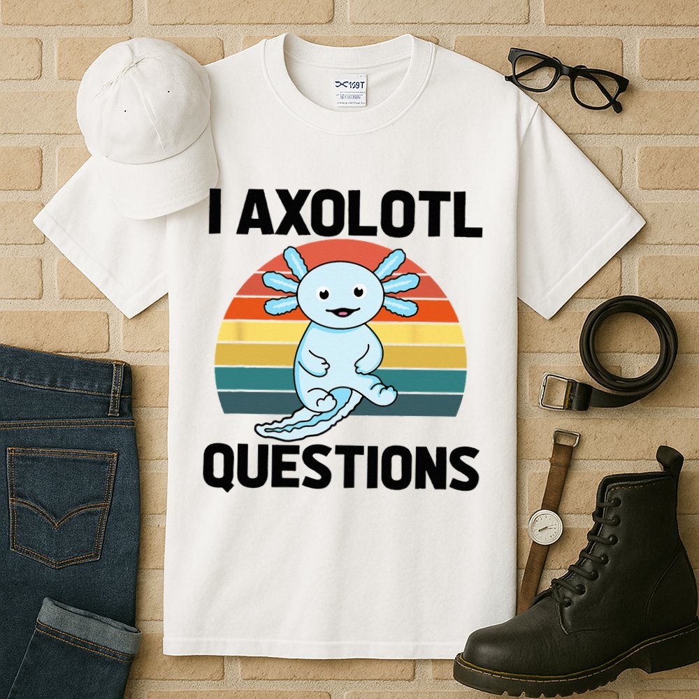 I Axolotl Questions Tall T-Shirt