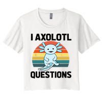I Axolotl Questions Crop Top