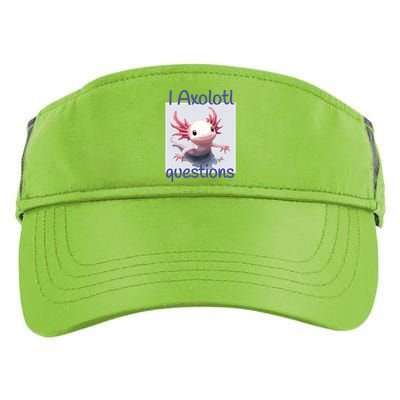 I Axolotl Questions Adult Drive Performance Visor