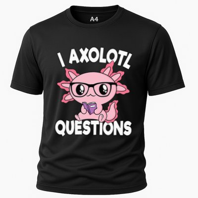 I Axolotl Questions Mexican Salamander Pink Axolotl Performance Shirt