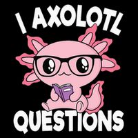 I Axolotl Questions Mexican Salamander Pink Axolotl Impact Tech Backpack