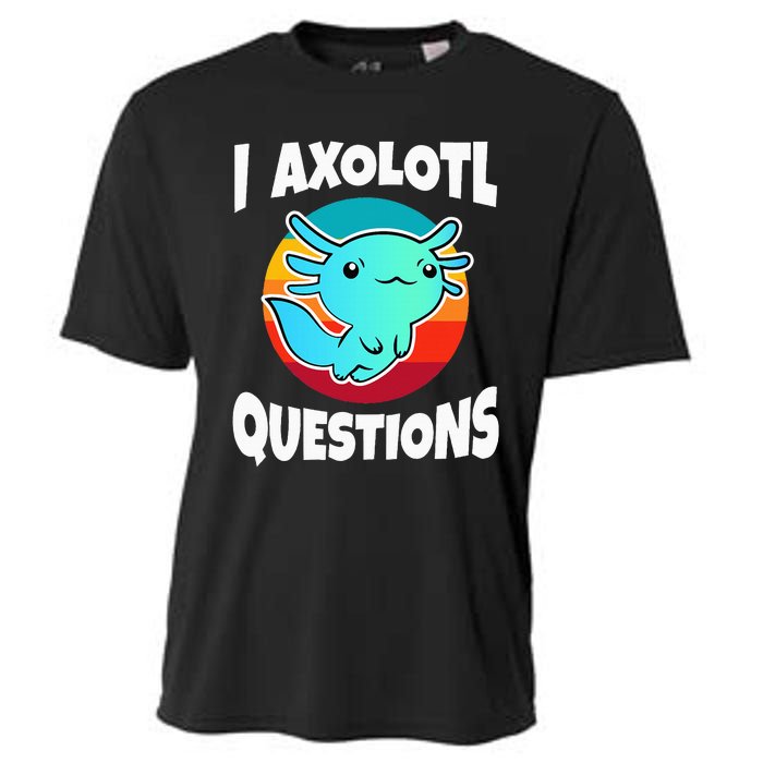 I Axolotl Questions Cooling Performance Crew T-Shirt