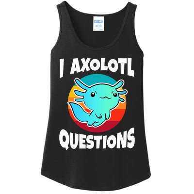 I Axolotl Questions Ladies Essential Tank