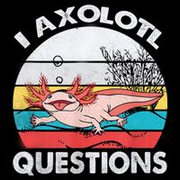 I Axolotl Questions Vintage Axolotl Gift Boys Girls Bucket Hat