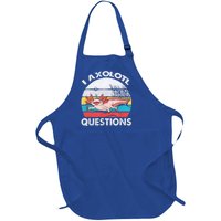 I Axolotl Questions Vintage Axolotl Gift Boys Girls Full-Length Apron With Pockets