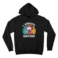 I Axolotl Questions Shirt Youth Kids Retro 90s Funny Axolotl Hoodie