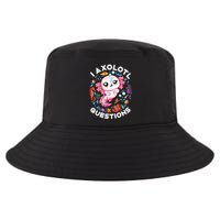 I Axolotl Questions Funny Axolotl lover Cool Comfort Performance Bucket Hat