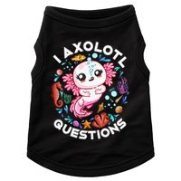 I Axolotl Questions Funny Axolotl lover Doggie Tank