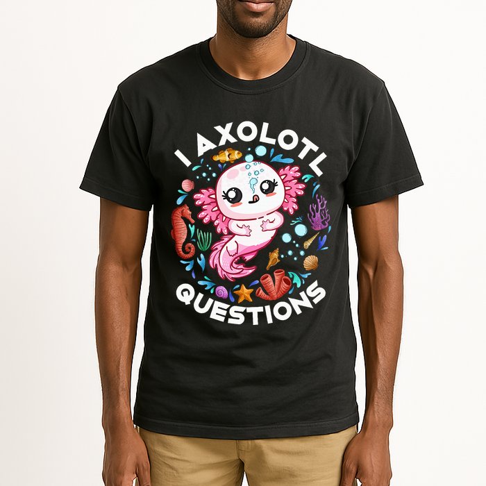 I Axolotl Questions Funny Axolotl lover Tall T-Shirt