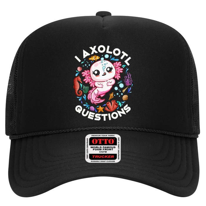 I Axolotl Questions Funny Axolotl lover Hat