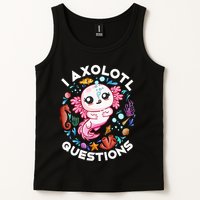 I Axolotl Questions Funny Axolotl lover Tank Top